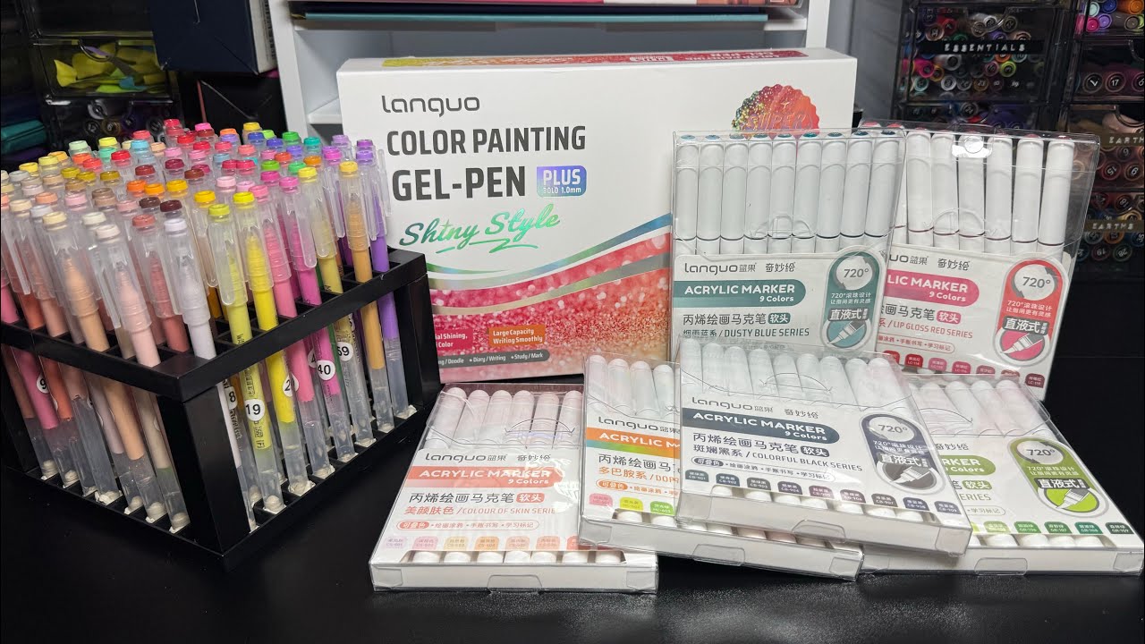 Лучшие маркеры Languo для раскрашивания