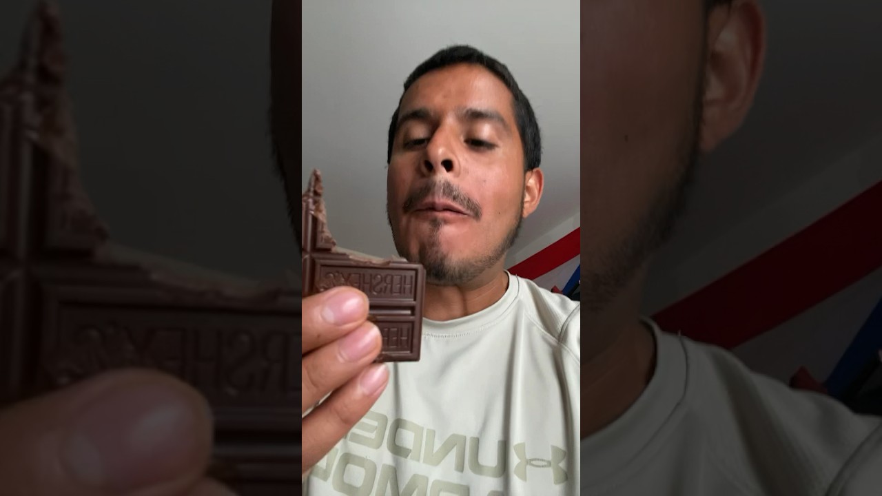 Hershey’s special dark Chocolate XL in less than 3 minutes