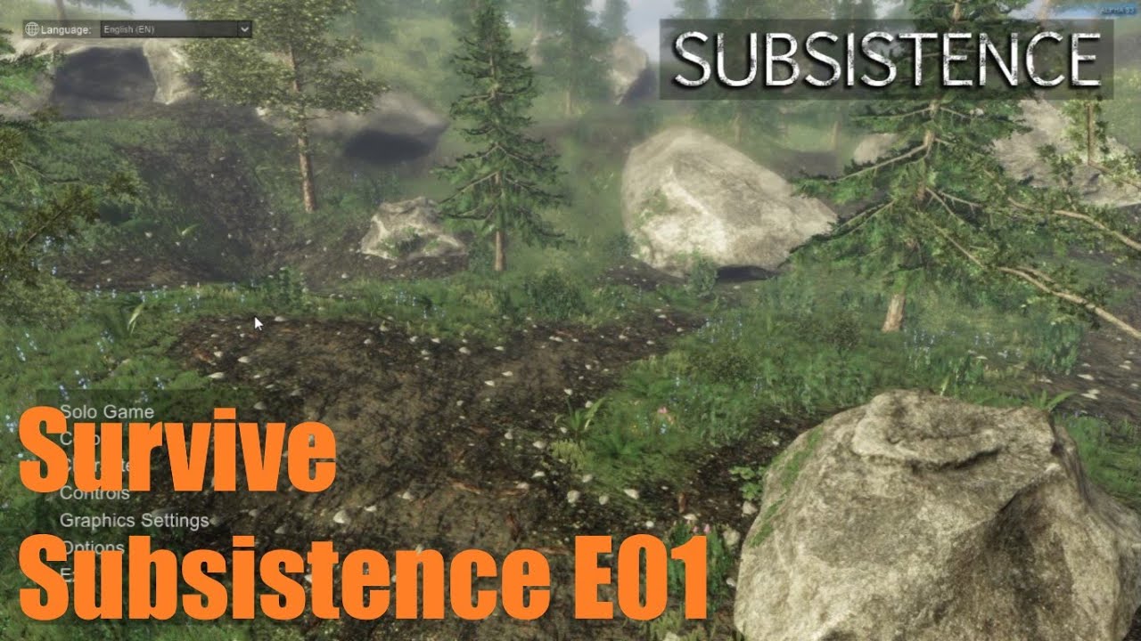 Subsistense E01 Catching my bearings YouTube