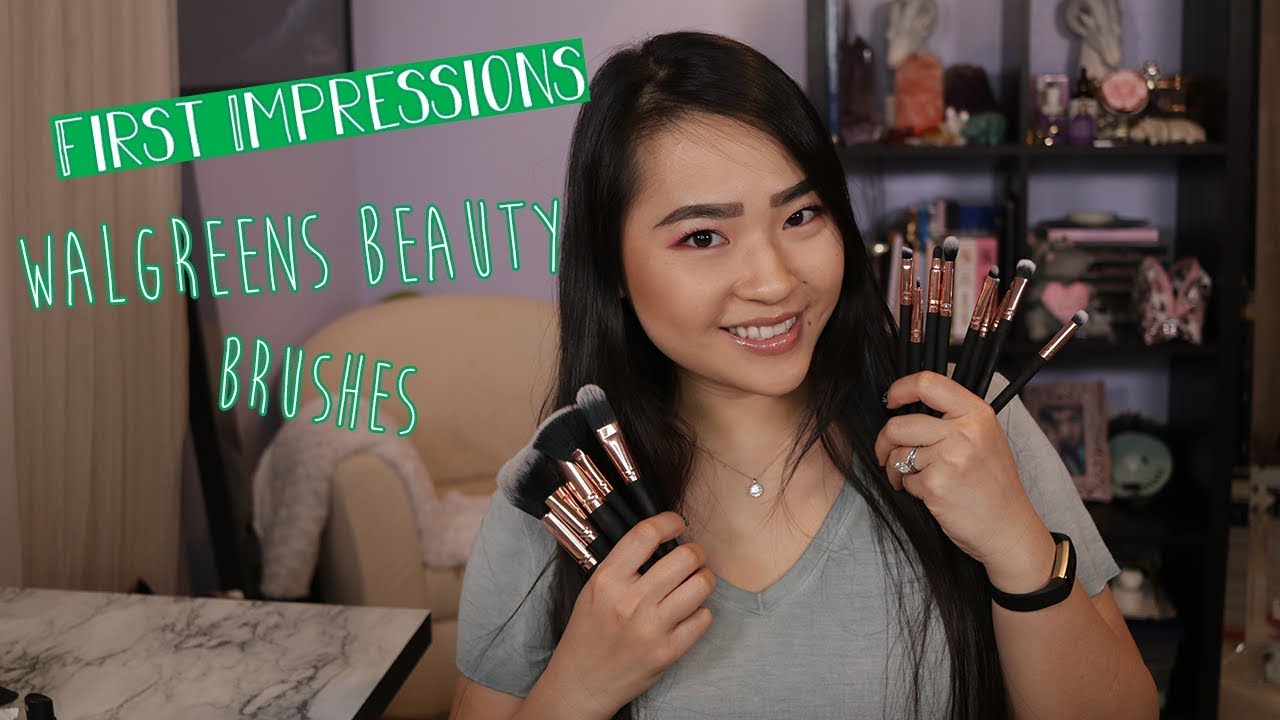 NEW Walgreens Beauty BrushesFirst Impressions YouTube