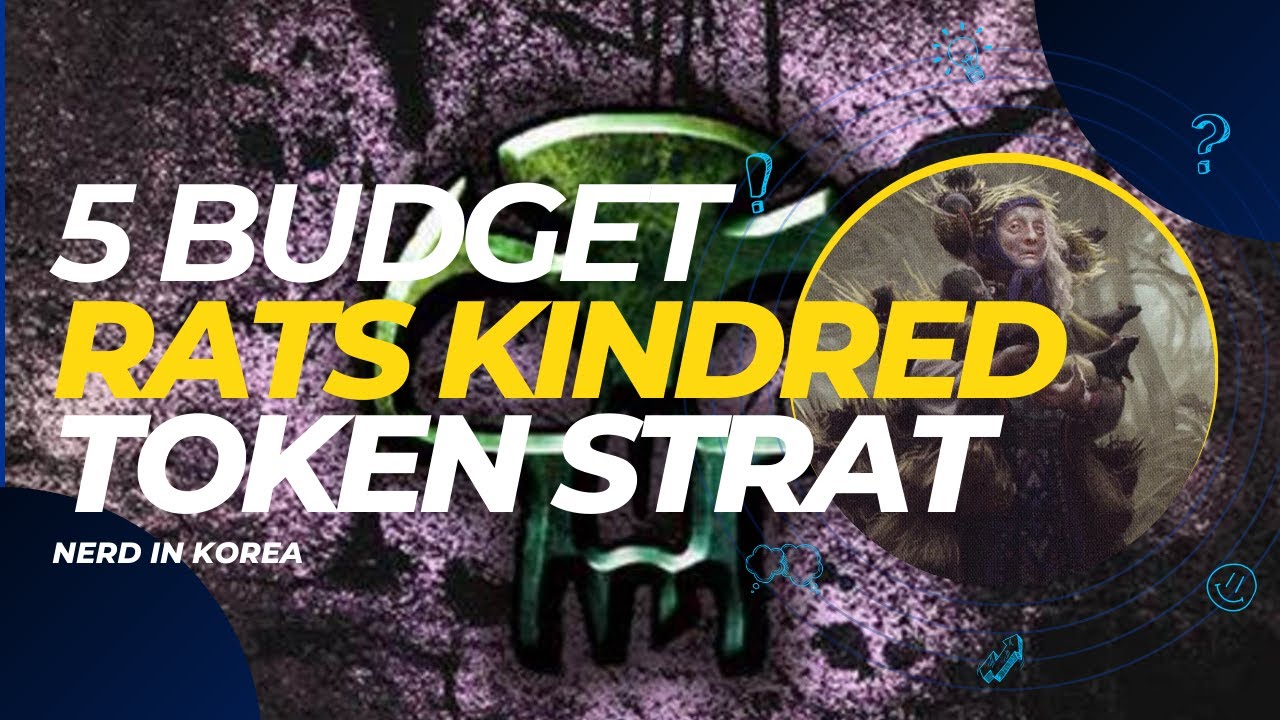 5 Budget Kindred Rats - Token Strategy 2 of 6 (Under $2)