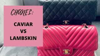 CHANEL CAVIAR VS LAMBSKIN: Pros and Cons, Recommendation #chanel