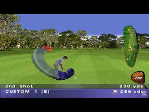 PGA Tour 98 PS1 Gameplay HD