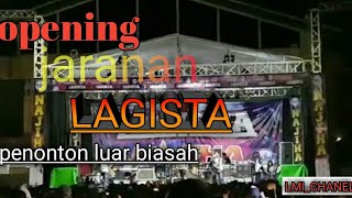 LAGISTA opening jaranan.& All artis  Sayang 2