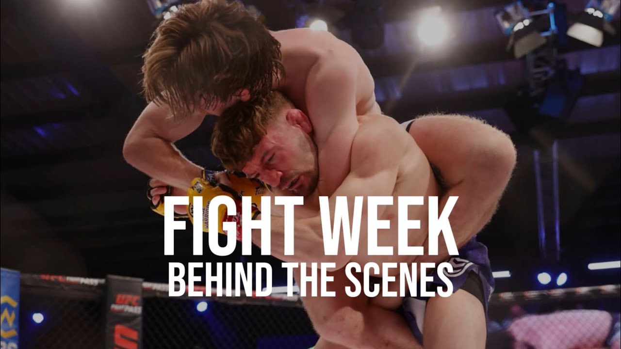 FIGHT WEEK - Behind The Scenes with Teddy Stringer - YouTube