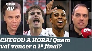CHEGOU A HORA! São Paulo ou Corinthians? Quem vai VENCER a 1ª final do Paulistão?