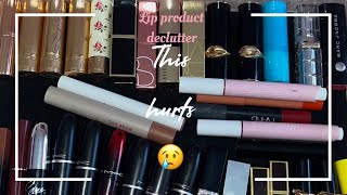 Lip product Declutter Declutter series Pt 2 2022 declutter series Pt 3 MINIMALIST Realistic ll