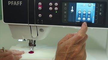 PFAFF creative 3.0 33 Sewing on Buttons