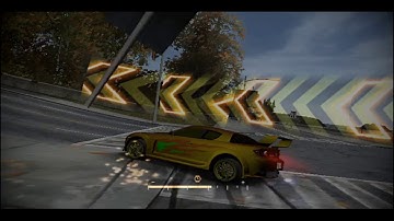 NFSMW PS2 DEMO - TRACK 4 4 1 Circuit Race
