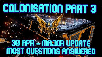 Elite Dangerous | Colonisation Guide Part3 | Latest Building Strategy & Improvements