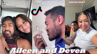 Aileenchristineee TikToks Video 2021 | Aileen and Deven TikTok Couple 2021