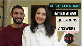 FLIGHT ATTENDANT INTERVIEW QUESTIONS AND ANSWERS (PART 1)