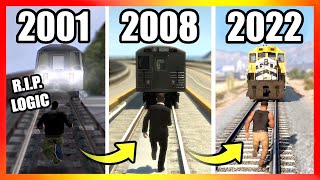 Evolution Of Trains Logic In Gta Games 2001-2022