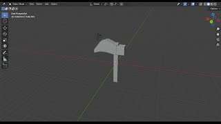 Making a scythe in Blender!