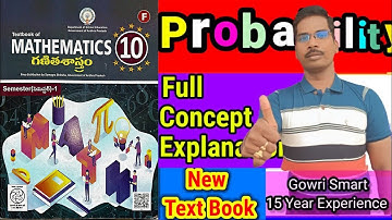 10th Class Maths New Syllabus|| Chapter-14|| Probability  Full Concept|| Must Watch