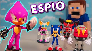 Sonic the Hedgehog NEW ESPIO & EGGROBO Enemies Jakks Movie Figures! 2022