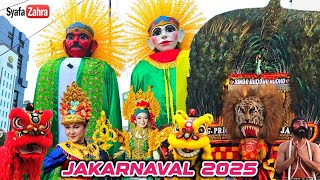 Jakarnaval 2025 Barongsai Ondel - Ondel Reog Ponorogo