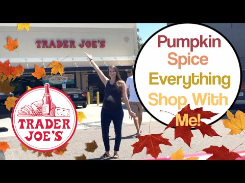 Everything New at Trader Joes Shop With Me! Pumpkin & Fall Items In-Store!