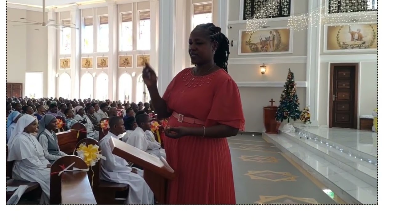 Kwaya ya mt Sesilia parokia ya mt Vincent wa paul kibamba Noel 2025