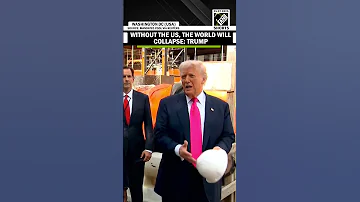 Trump Says World Would Collapse Without US Emphasizes America S Central Role In Global Stability 