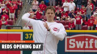 Behind the Scenes at Cincinnati Reds Opening Day | Cincinnati Bengals