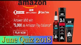 BRYLCREEM QUIZ TIME - POWERED BY AMAZON-15 June 2018 screenshot 3