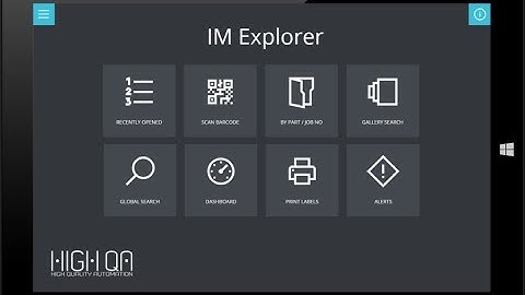 HighQA IM Explorer™ - Shopfloor Data Collection - Promo