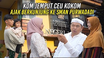 KDM JEMPUT CEU KOKOM | AJAK BERKUNJUNG KE SMAN PURWADADI