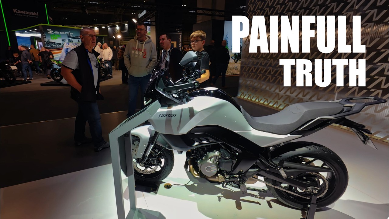 A rant about new Norton Manx and Atlas motorcycles at NEC MotorcycleLive  show, UK