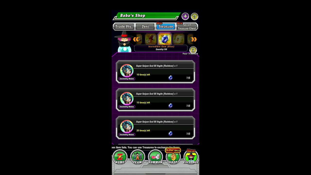 HOW TO GET INCREDIBLE GEM (BLUE)! | DBZ DOKKAN BATTLE - YouTube