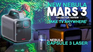 Nebula Mars 3 Projector | Take the Cinema Anywhere with an Image Size up to 200