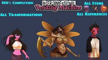 Interdimensional Vending Machine (SCP-261) - 100% - All Items, References, & Endings