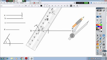 অষ্টম শ্রেণি জ্যামিতি ( সম্পাদ্য - ১) || JSC Geometry -Lesson-8.5 (Problem-1)