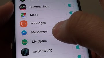 Samsung Galaxy S8: How to Enable / Disable Facebook Messenger Notification