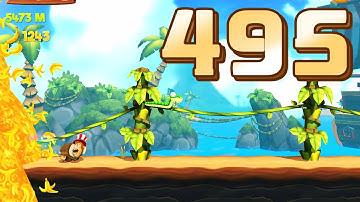 ✅ Banana Kong 2 / Gameplay Walkthrough / Part 495