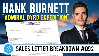 Hank Burnett | "The Admiral Byrd Expedition Letter" Breakdown (Proven Ads 92/100)