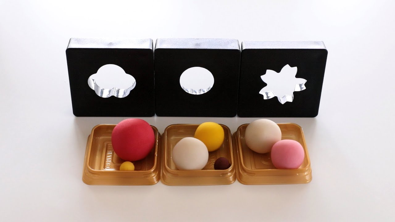 팥아트, 3가지 틀을 사용한 화과자 만들기 ㅣ How to make Wagashi sweets 3 types