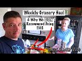 Weekly grocery haul  why we do not recommend doing this  large family vlog