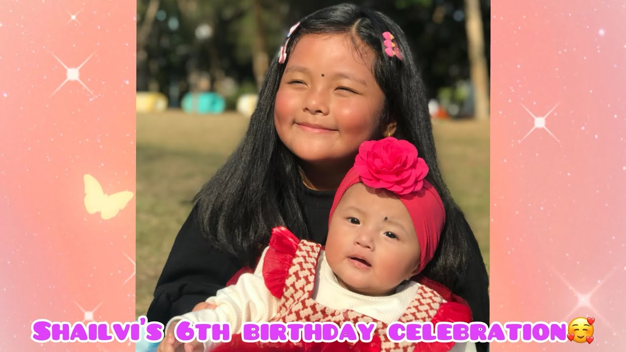 Yo saal pani manavsewa ashram ma gayera shailvi ko 6th bday celebrate garyo🙂