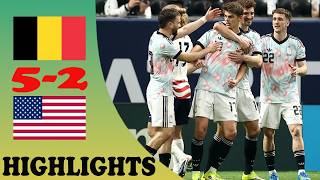 USA vs Belgium Highlights | Friendly International 2026