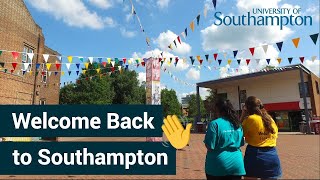 Welcome Back | University of Southampton