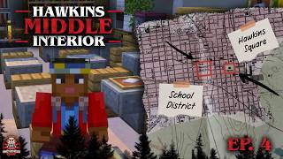 How to Build Hawkins from Stranger Things in Minecraft! | Ep. 4: Middle School Interior