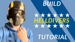 How to make a 3D printed Helldiver 2 helmet-Build tutorial