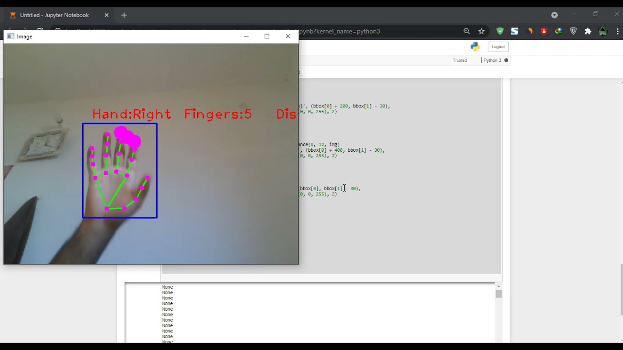 How to create a finger counter with Python and Mediapipe, by Mert