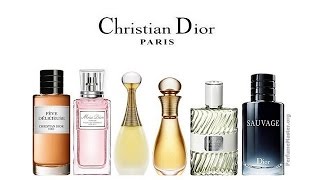 Christian Dior Perfume Collection 2015