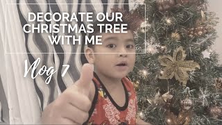 Decorate Our Christmas Tree with Me (Vlog 7) | Jameson's World & Adventures