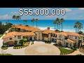 Inside a $55,000,000 OCEANFRONT California Mega Mansion
