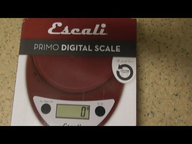 Escali Primo Kitchen Scale Review