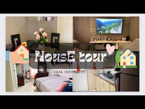 HOUSE TOUR CASA INFONAVIT |LES ENSEÑO MI PEQUEÑA CASA| #house #housetour  #casapequena