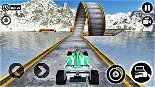Impossible Formula Car Stunt Racing Tracks-Best Android Gameplay HD screenshot 3